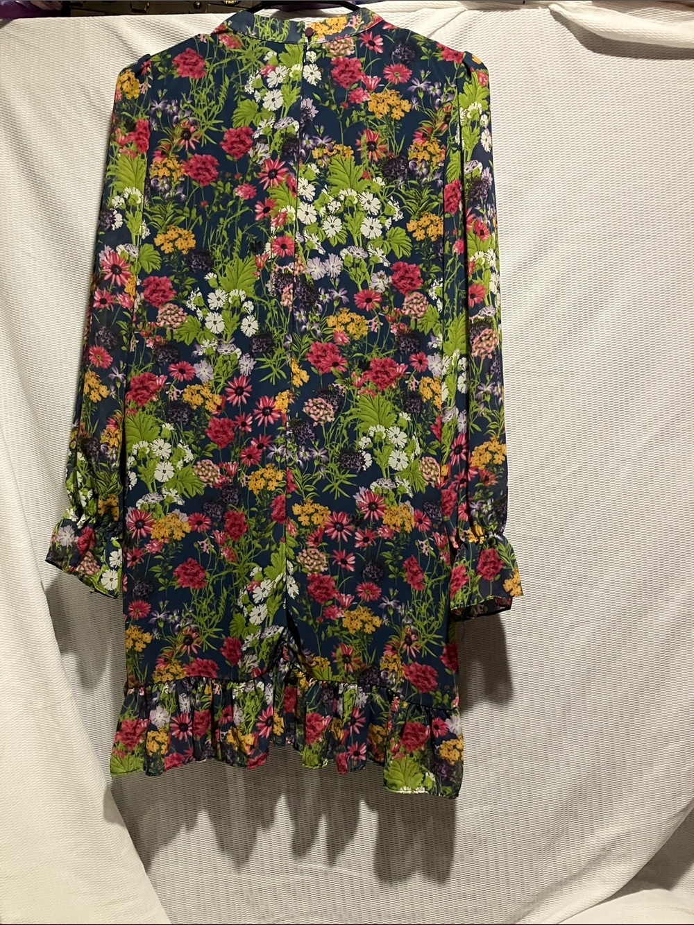 TMTS Floral Ruffle High-Low Dress in Multicolor - Picture 8 of 10
